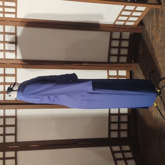 R&M Richards Beaded and Embroidered Royal Blue Matching Set Sz 8 - Picture 10 of 14